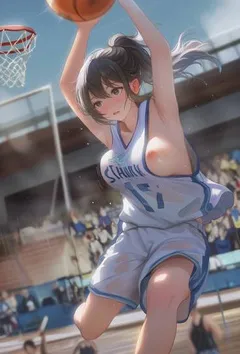 篮球场的粉红色诱惑