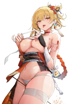 沉迷媚药的少女们无法反抗肉棒的调教:神里绫华,宵宫,珊瑚宫心海——三女的即堕