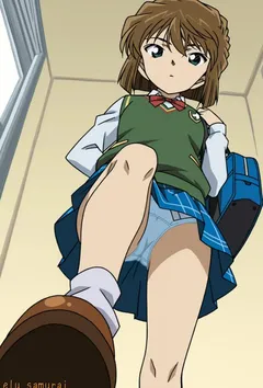 灰原哀被萝莉控捕捉了