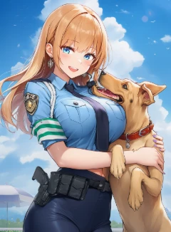 女警警犬大改造