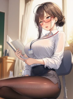 美丽女老师偷偷自慰被女同学发现后居然调教成母畜（接约稿