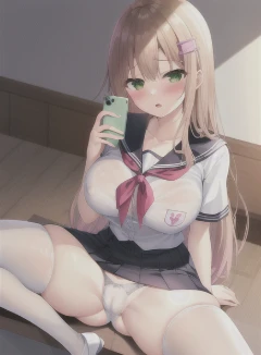 漫展上被我当成狗一样公开溜的姐妹花魔法少女，未成年的白丝少女和高冷的学院校花，才不会满脑子肉棒，在漫展露出给我玩个爽