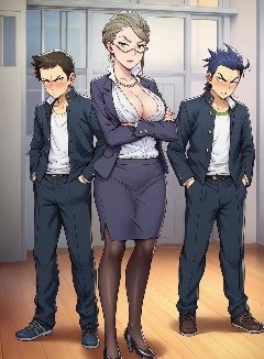 高傲女主任反被兩個太妹學生算計落入陷阱被調教成奴