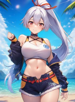 fgo泳装巴御前与小混混