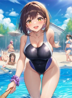 淑（熟）女三人组的色色泳训班