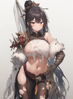 在师傅的要求下，绝色女侠成为小男孩的炉鼎